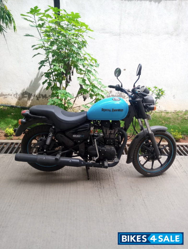 Drifter Blue Royal Enfield Thunderbird X 500