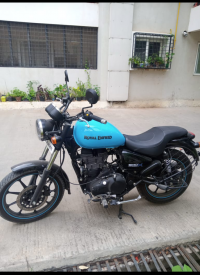 Drifter Blue Royal Enfield Thunderbird X 500