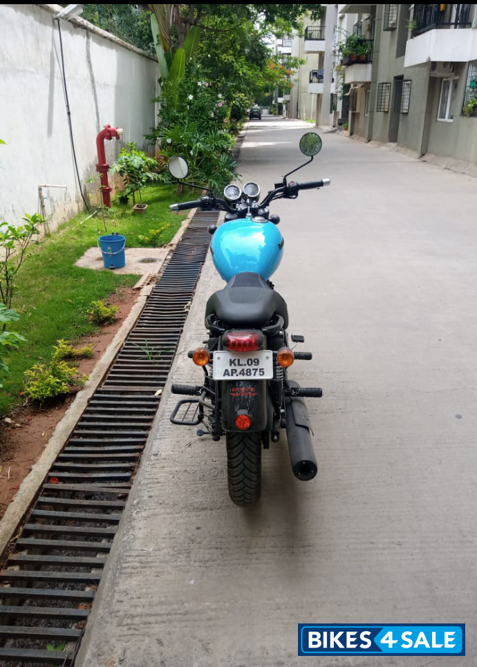 Drifter Blue Royal Enfield Thunderbird X 500