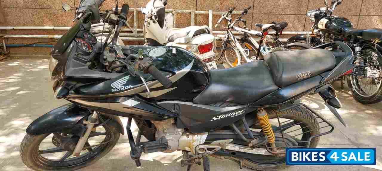 Black Honda CBF Stunner