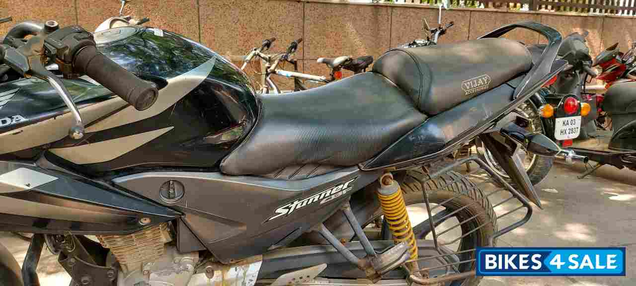 Black Honda CBF Stunner