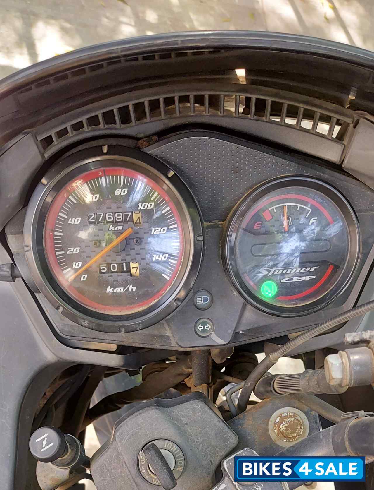 Black Honda CBF Stunner