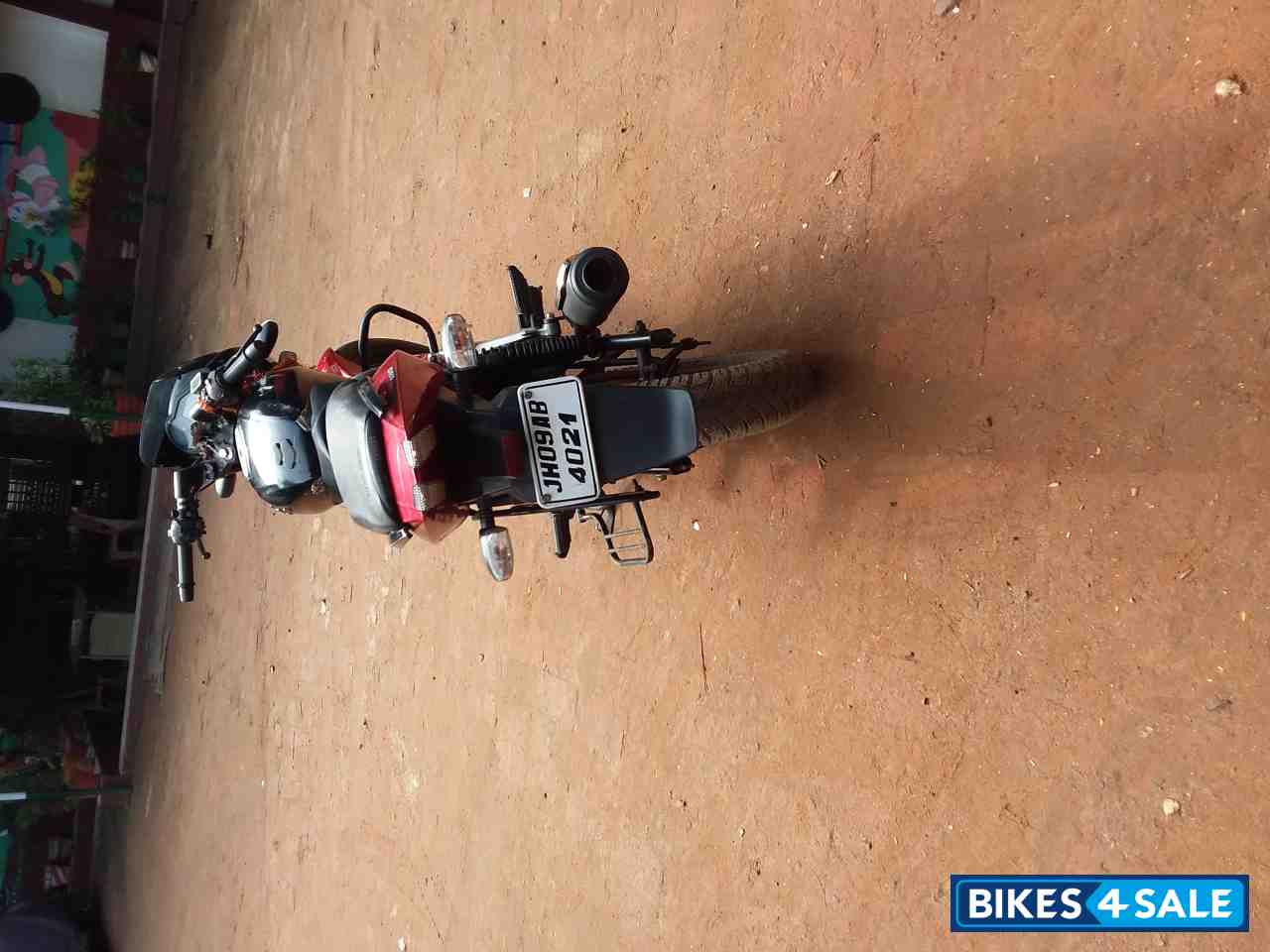 Wine Red Bajaj Pulsar 180 DTSi