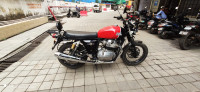 Ravishing Red Royal Enfield Interceptor 650 Twin
