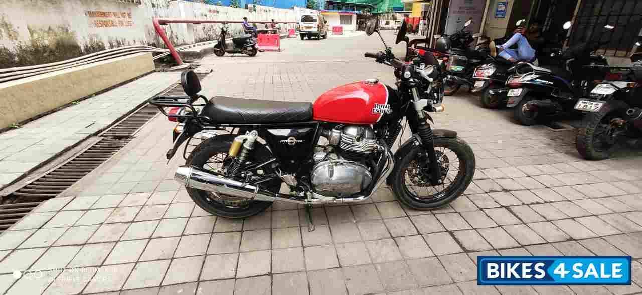 Ravishing Red Royal Enfield Interceptor 650 Twin