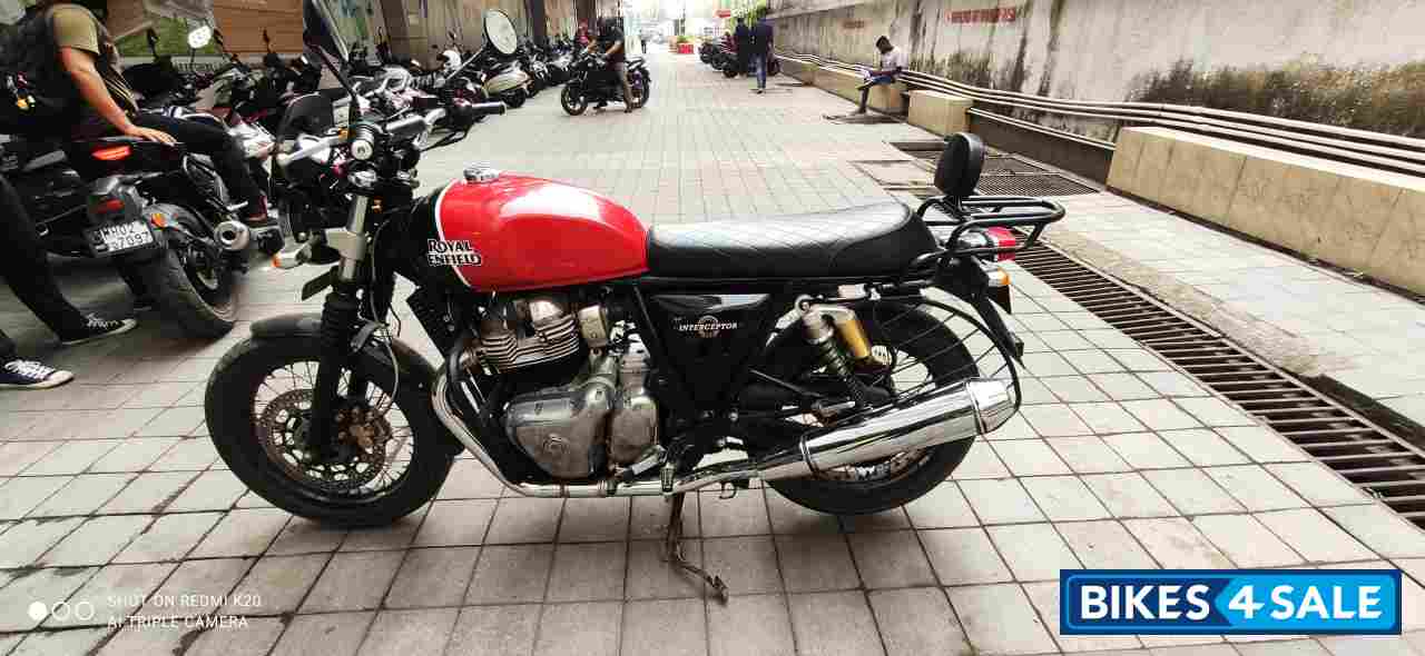 Ravishing Red Royal Enfield Interceptor 650 Twin