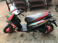 Silver Aprilia SR 150 Race
