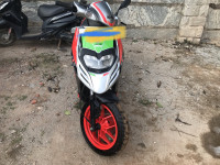 Silver Aprilia SR 150 Race