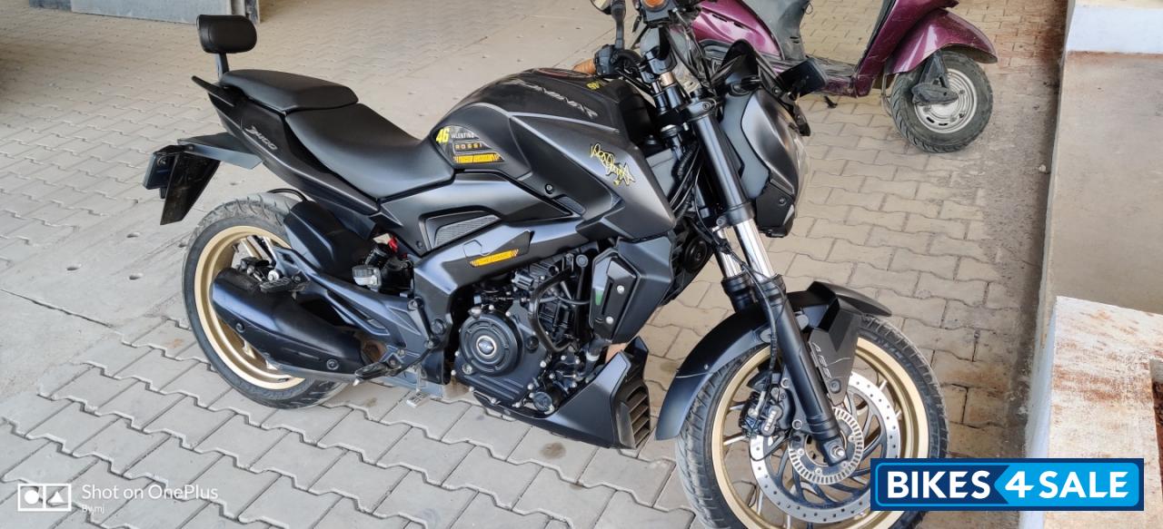 Rock Matt Black Bajaj Dominar 400 ABS BS6