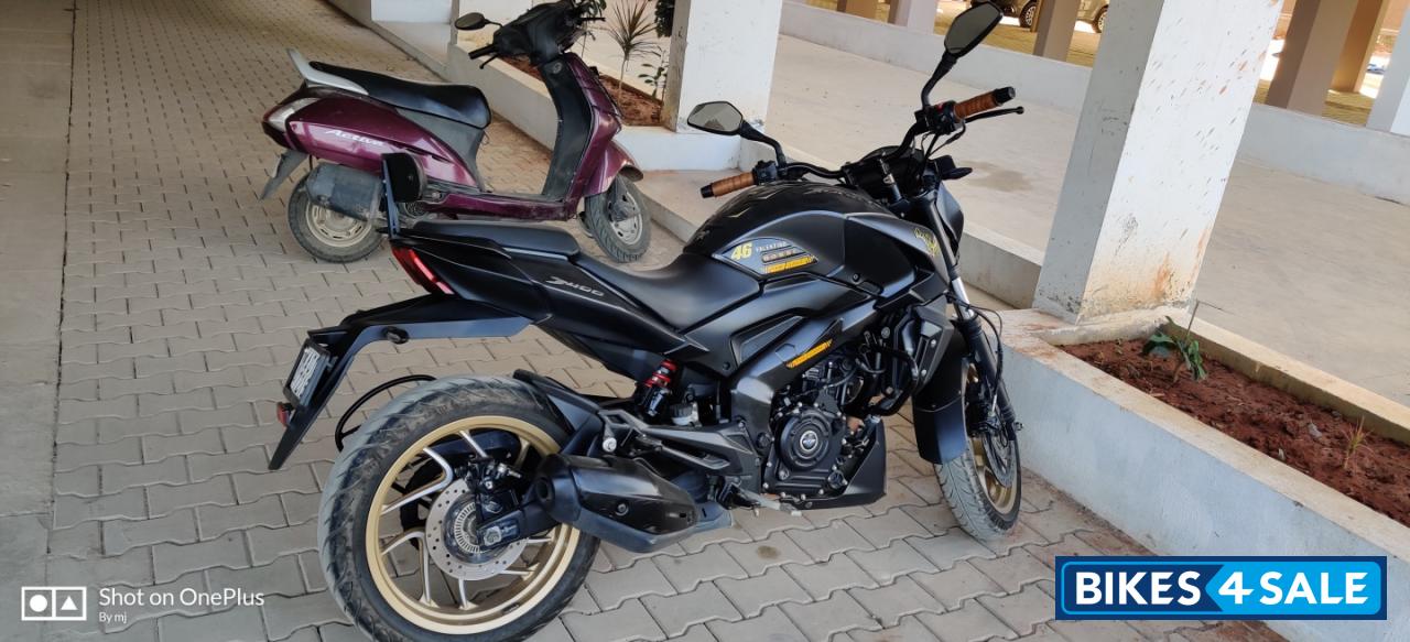 Rock Matt Black Bajaj Dominar 400 ABS BS6