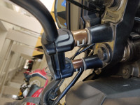 Rock Matt Black Bajaj Dominar 400 ABS BS6