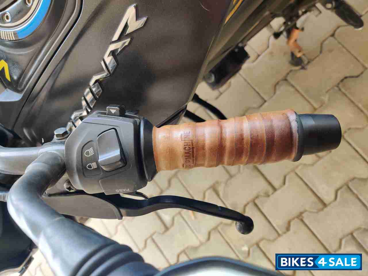 Rock Matt Black Bajaj Dominar 400 ABS BS6