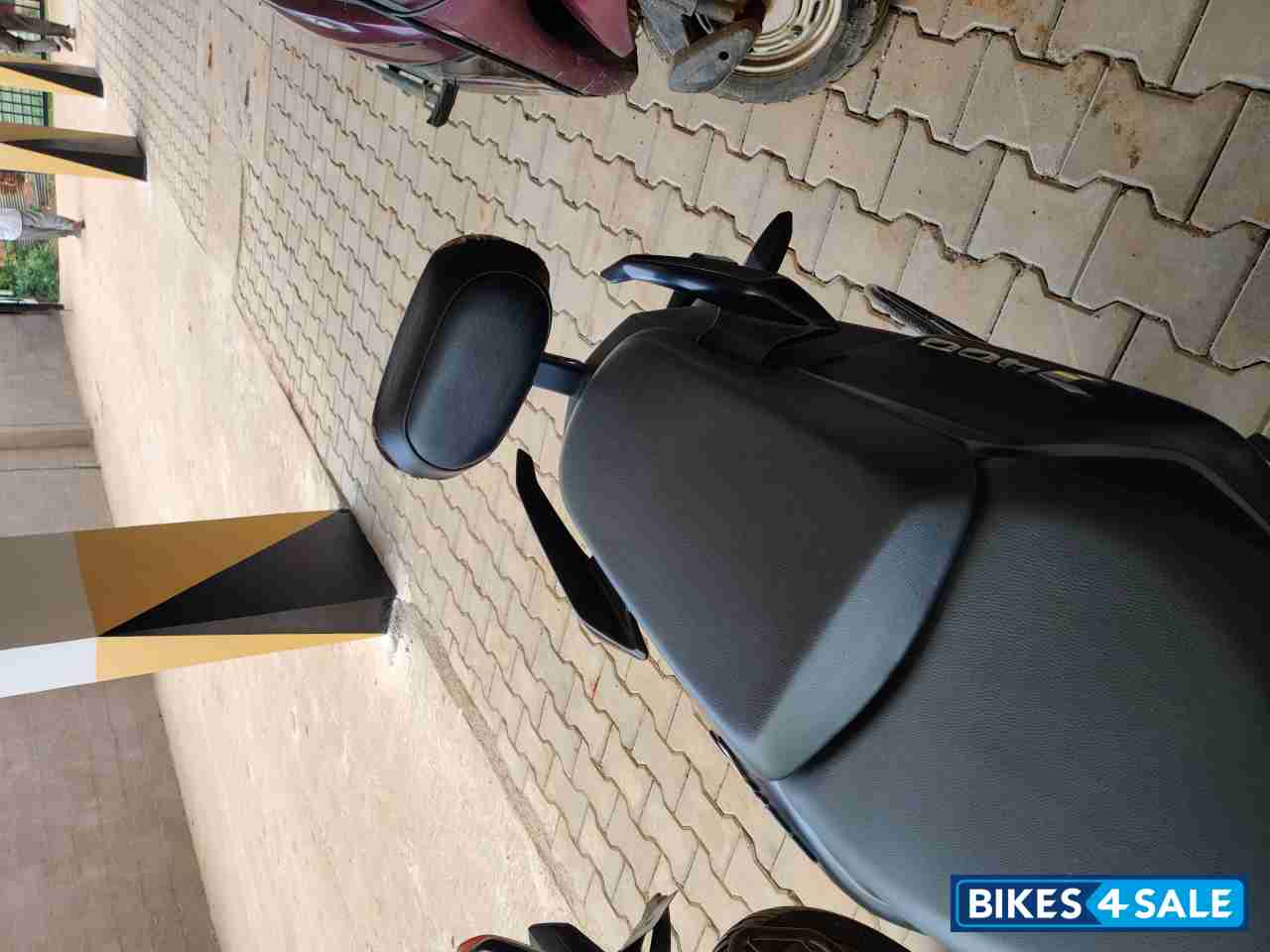 Rock Matt Black Bajaj Dominar 400 ABS BS6