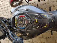 Rock Matt Black Bajaj Dominar 400 ABS BS6