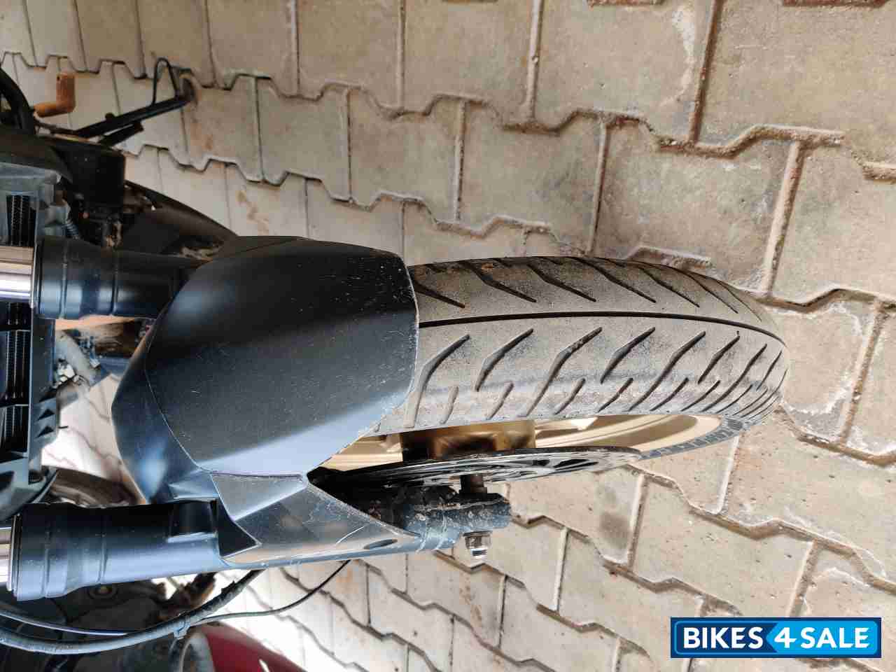 Rock Matt Black Bajaj Dominar 400 ABS BS6