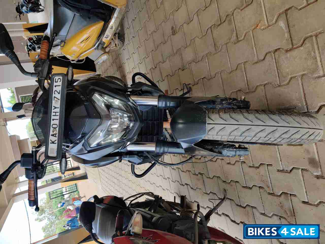 Rock Matt Black Bajaj Dominar 400 ABS BS6