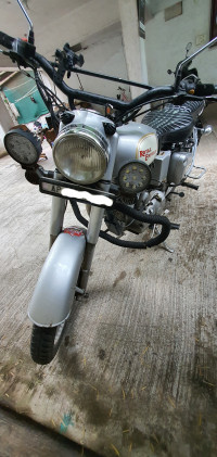 Silver Royal Enfield Classic 350