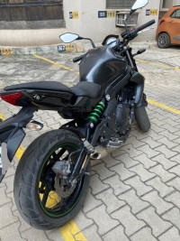 Black/grey Kawasaki ER-6n