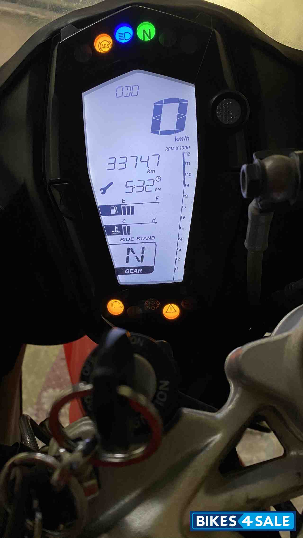 Red TVS Apache RR 310