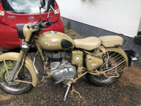 Light Green Royal Enfield Classic Desert Storm