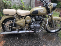 Light Green Royal Enfield Classic Desert Storm