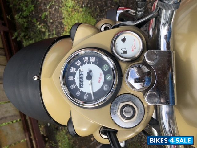 Light Green Royal Enfield Classic Desert Storm