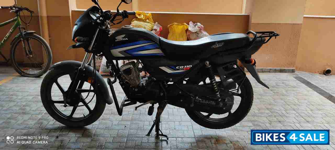 Blue Black Honda CD 110 Dream
