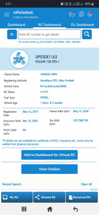 Black Bajaj Pulsar 150 Twin Disc