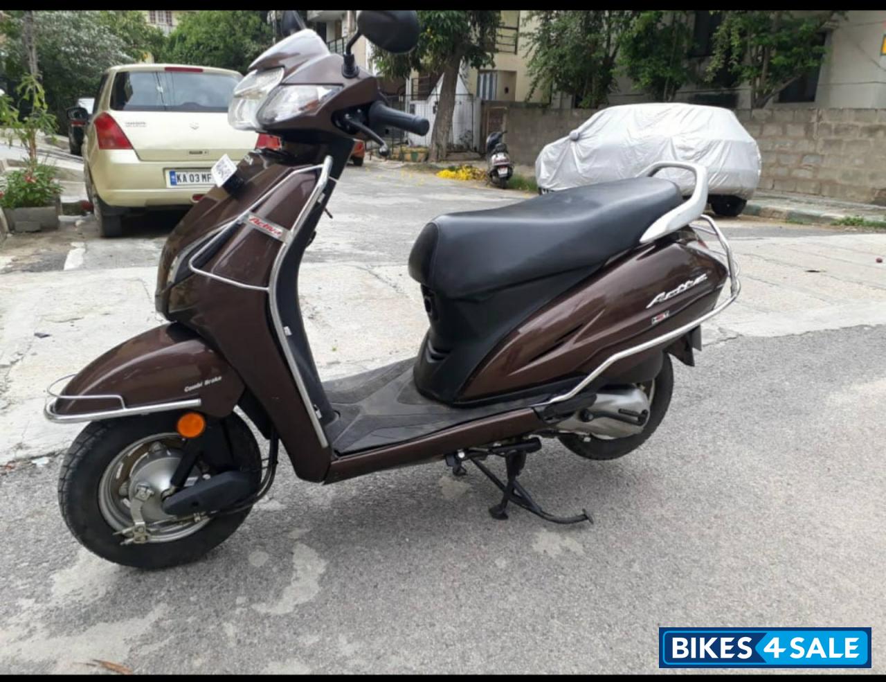 Chocolate Brown Honda Activa 5G
