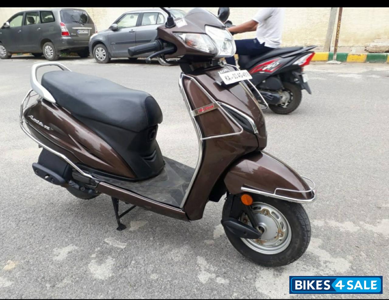 Chocolate Brown Honda Activa 5G