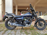 Blue Bajaj Avenger Street 150