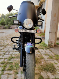 Blue Bajaj Avenger Street 150
