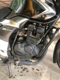 Black Suzuki GS 150R