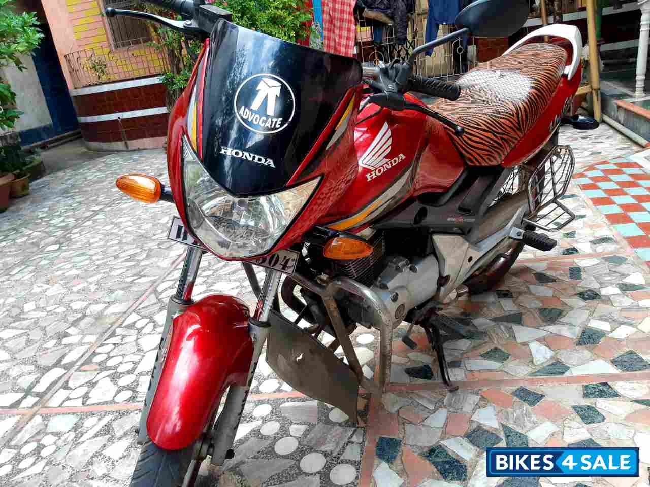 Cherry Red Honda Unicorn