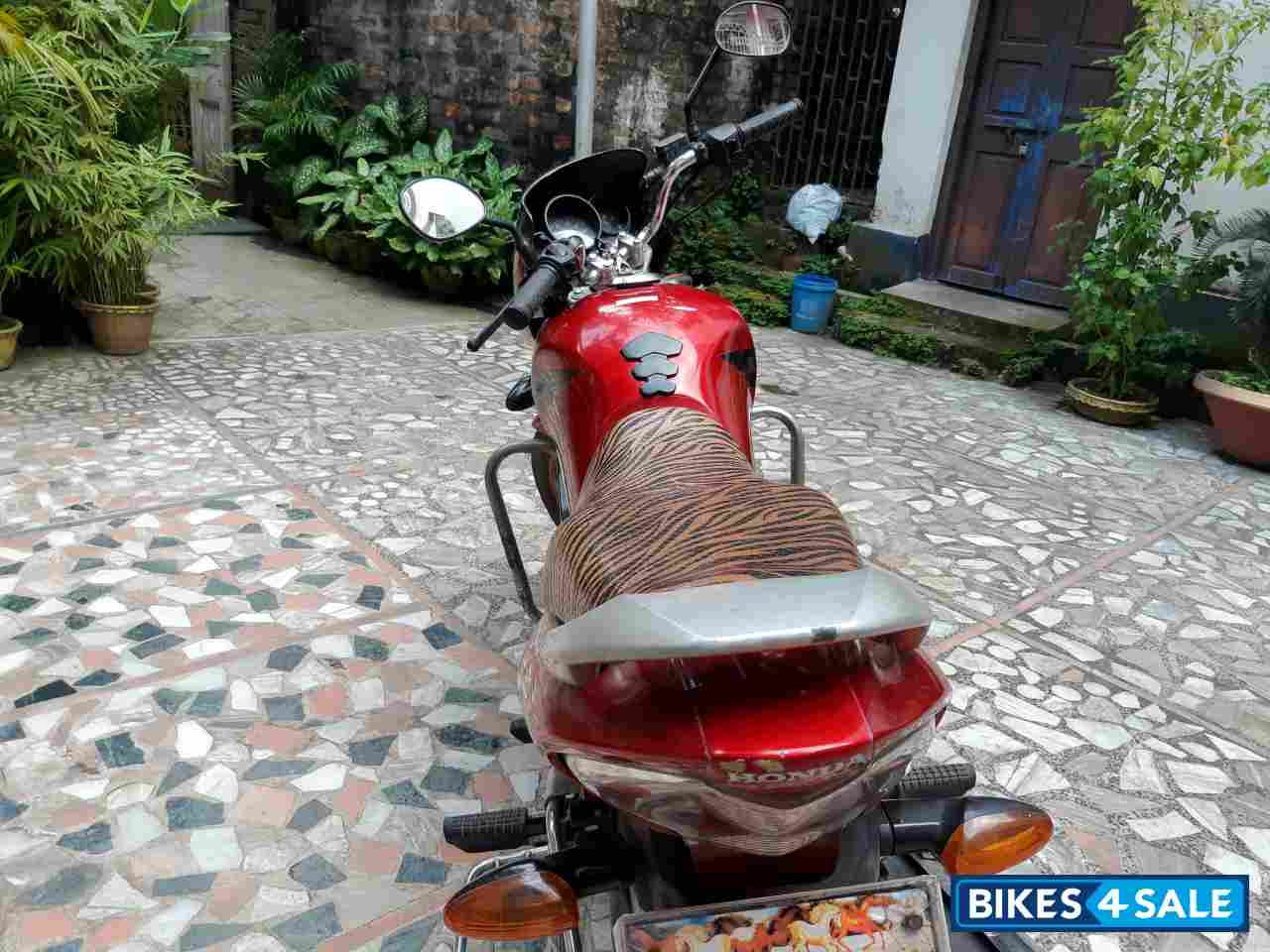 Cherry Red Honda Unicorn