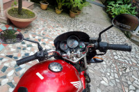 Cherry Red Honda Unicorn