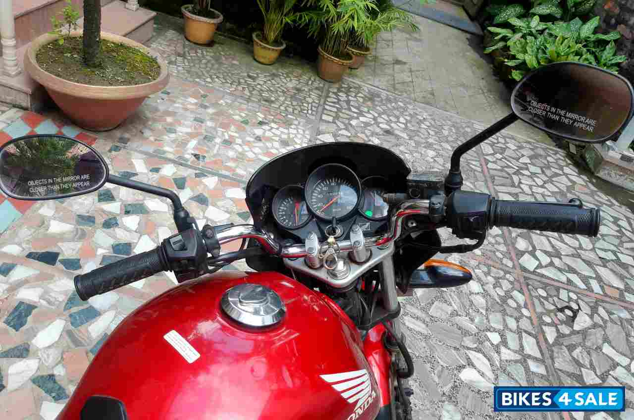 Cherry Red Honda Unicorn