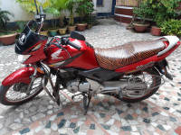 Cherry Red Honda Unicorn