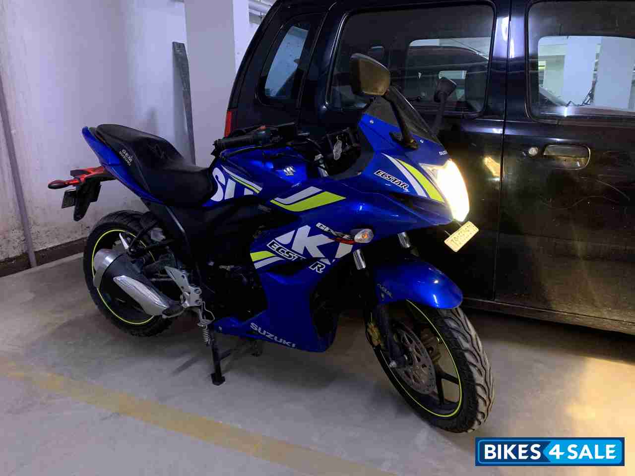 Triton Blue Suzuki Gixxer SF Fi