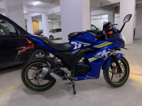 Triton Blue Suzuki Gixxer SF Fi