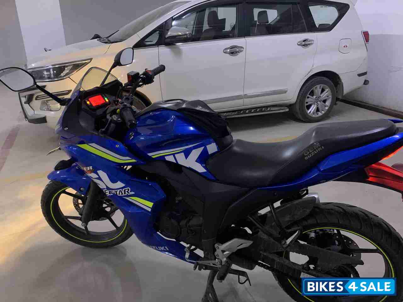 Triton Blue Suzuki Gixxer SF Fi