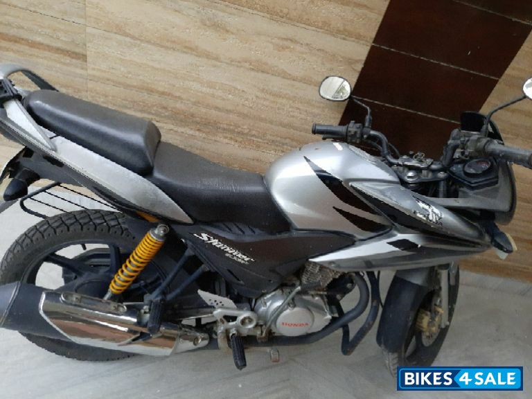 Grey Honda CBF Stunner