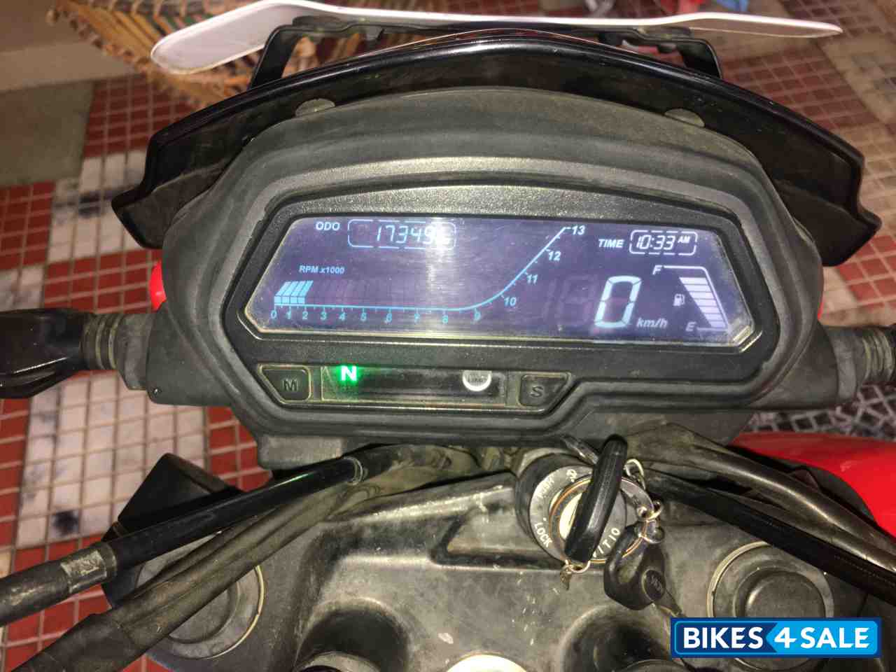 Red Bajaj Dominar 400 Disc Red Bajaj Dominar 400 Disc