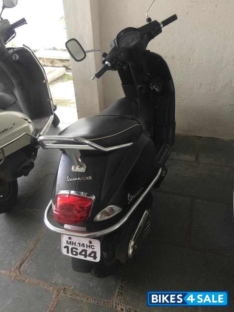 Matt Black Vespa SXL 125