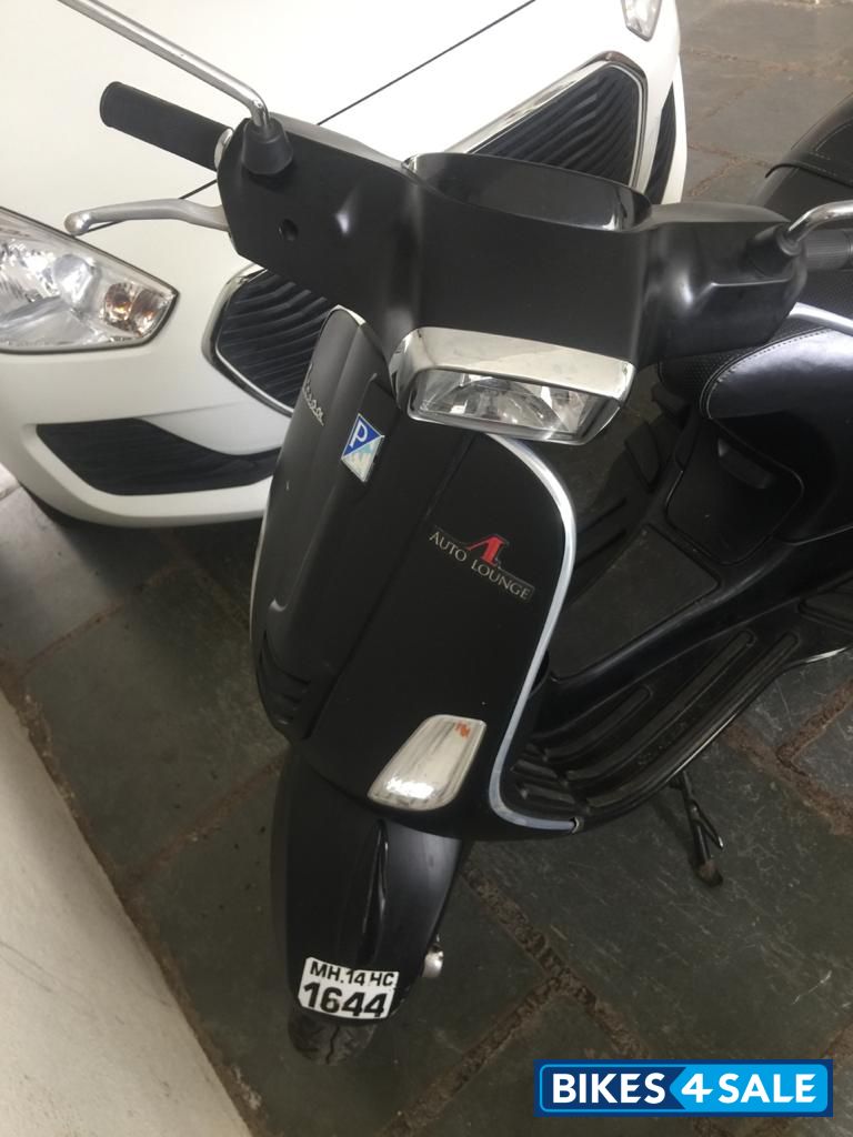 Matt Black Vespa SXL 125