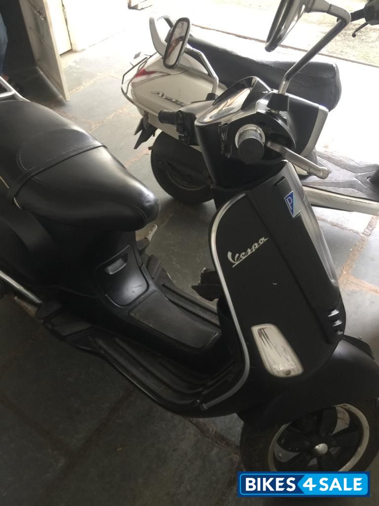 Matt Black Vespa SXL 125