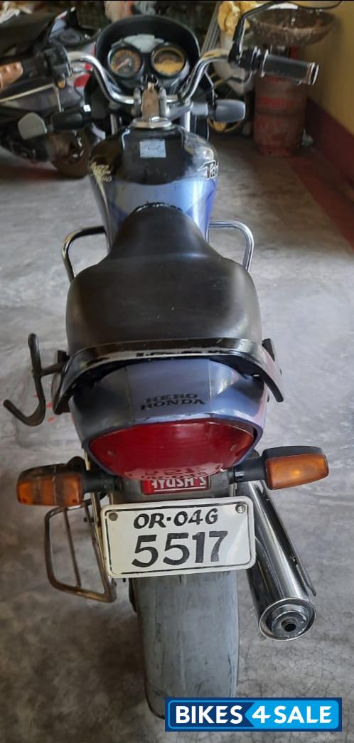 Black-blue Hero Passion Plus