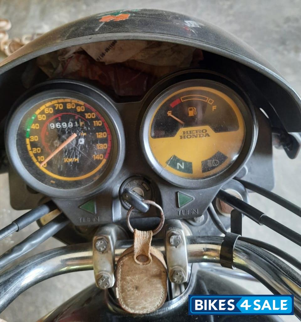 Black-blue Hero Passion Plus