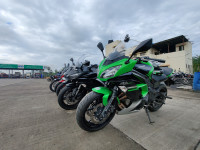 Green Kawasaki Ninja 650R