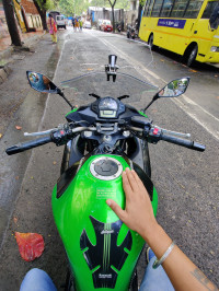 Green Kawasaki Ninja 650R